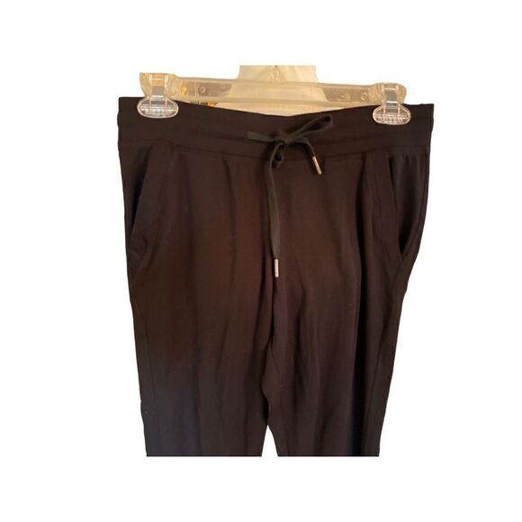 Lildy Women's Lounge Pants Flared Pull On Stretchy Pockets Casual Black Size S-M - Picture 8 of 9